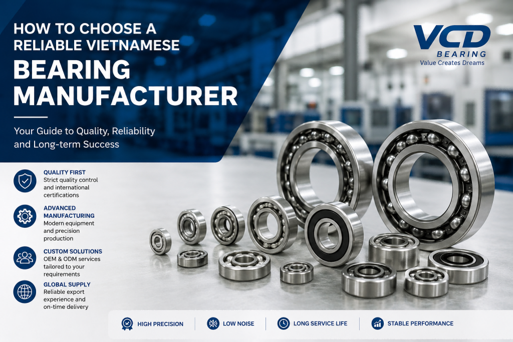 How to Choose a Reliable Vietnamese Bearing Manufacturer How to Choose a Reliable Vietnamese Bearing Manufacturer